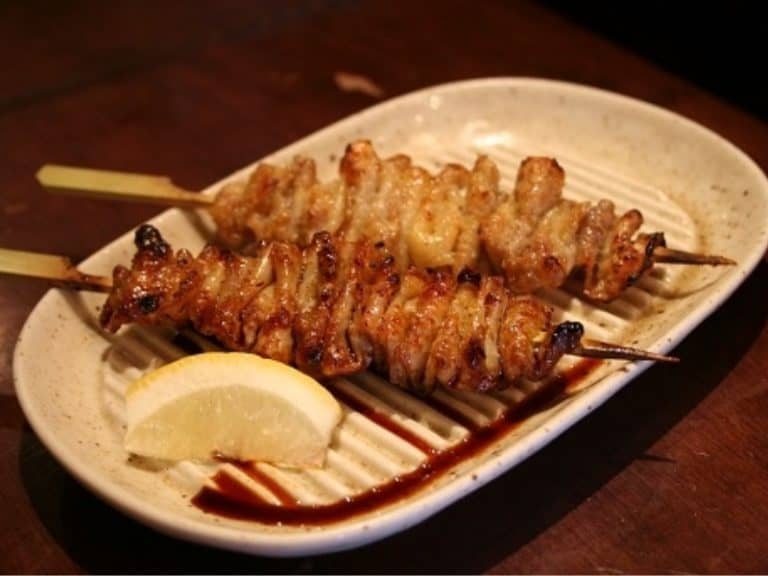 Chicken Skin yakitori recipe or also known as kawa