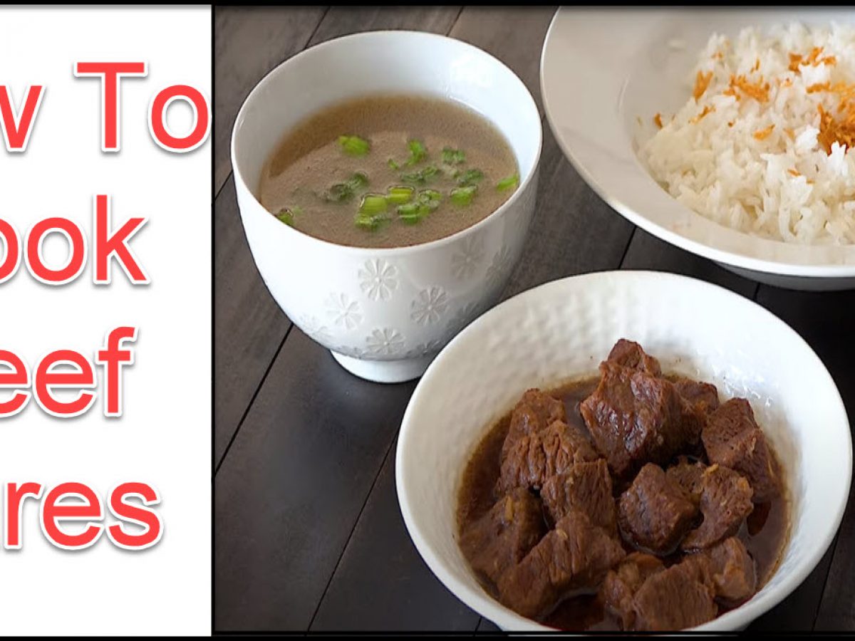 How To Cook Beef Pares Asian Recipe Filipino Food Recipes<script async src=