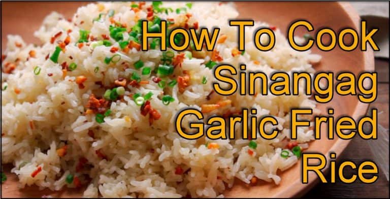 How To Cook Sinangag Garlic Fried Rice