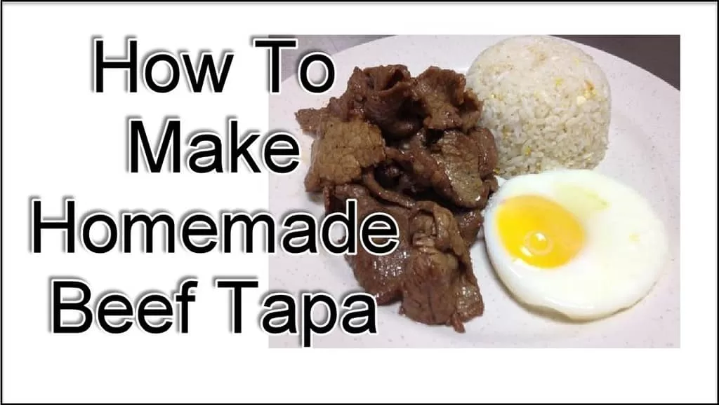 Homemade Beef Tapa