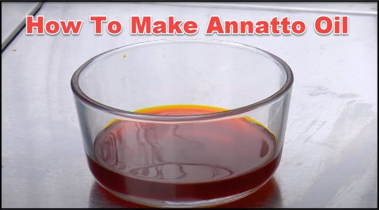 How To Make Annatto Oil