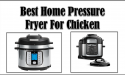 7 Best Home Pressure Fryer For Chicken in 2022