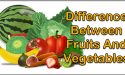 What Is The Difference Between Fruits And Vegetables