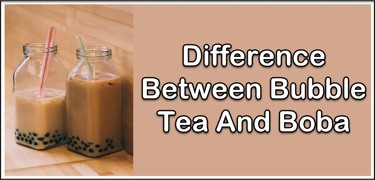 Bubble Tea vs Boba