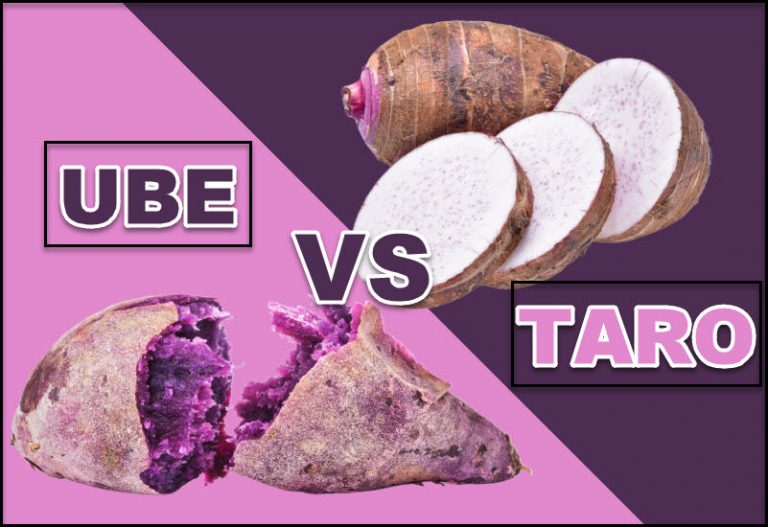 Difference between Ube and Taro