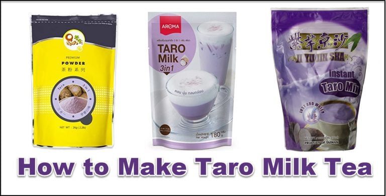 How to Make Taro Milk Tea