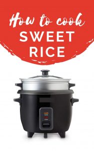 Cook Sweet Rice