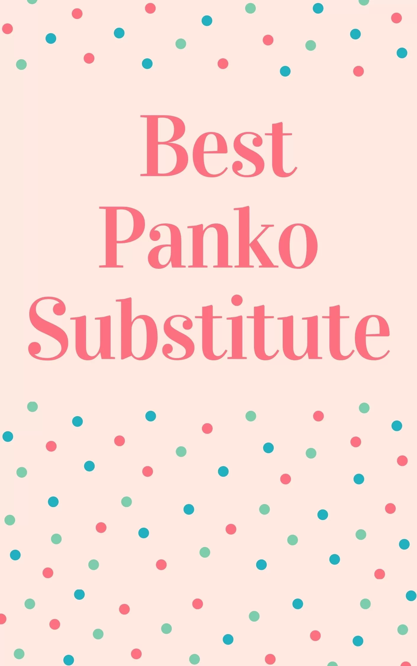 panko substitute