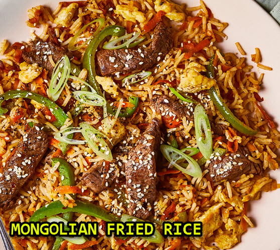 mongolian rice