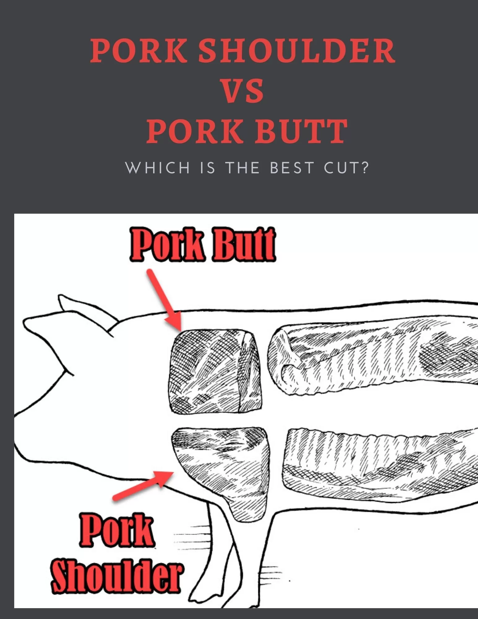 Pork Shoulder vs Pork Butt