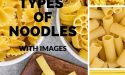 16 Different Types Of Noodles With Images