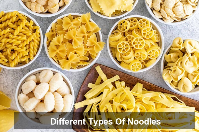 16 Different Types Of Noodles With Images - Asian Recipe