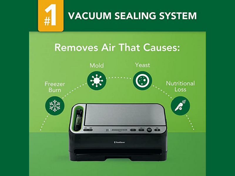 FoodSaver Vacuum Sealer sealing system