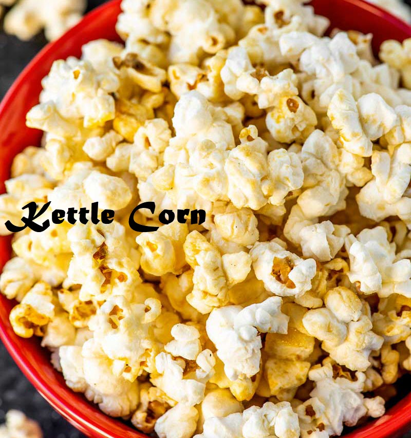 difference between kettle corn and popcorn