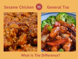 Sesame Chicken VS. General Tso