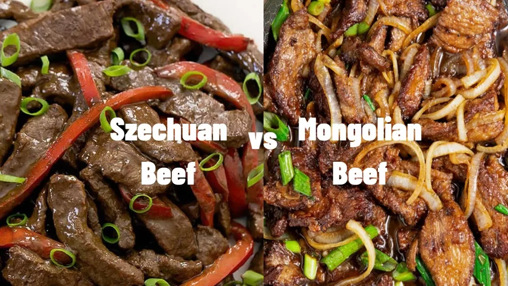 szechuan beef vs mongolian beef