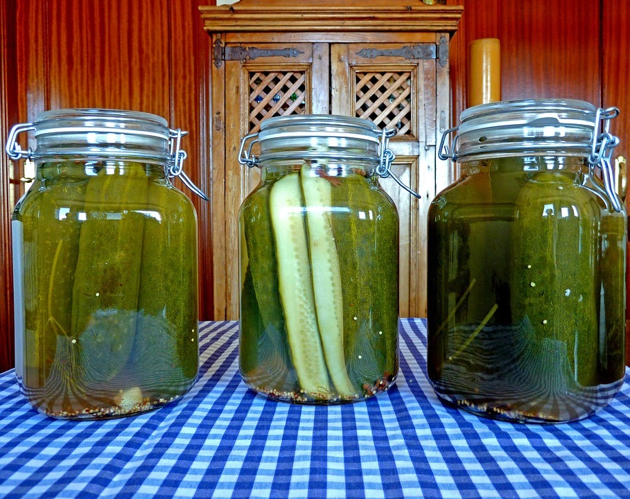 types of pickles