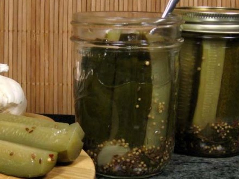 types of pickles