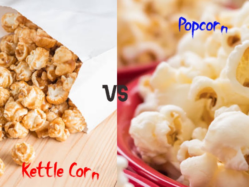 difference between kettle corn and popcorn