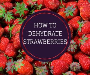 How To Dehydrate Strawberries