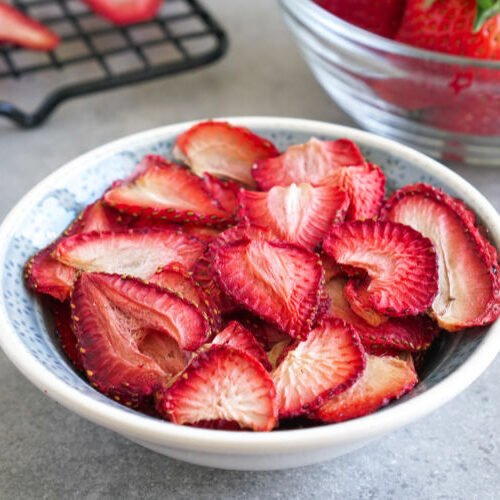 Dehydrated Strawberries (Oven or Dehydrator) - Real Food Real Deals