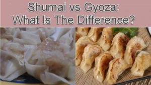 Shumai vs Gyoza