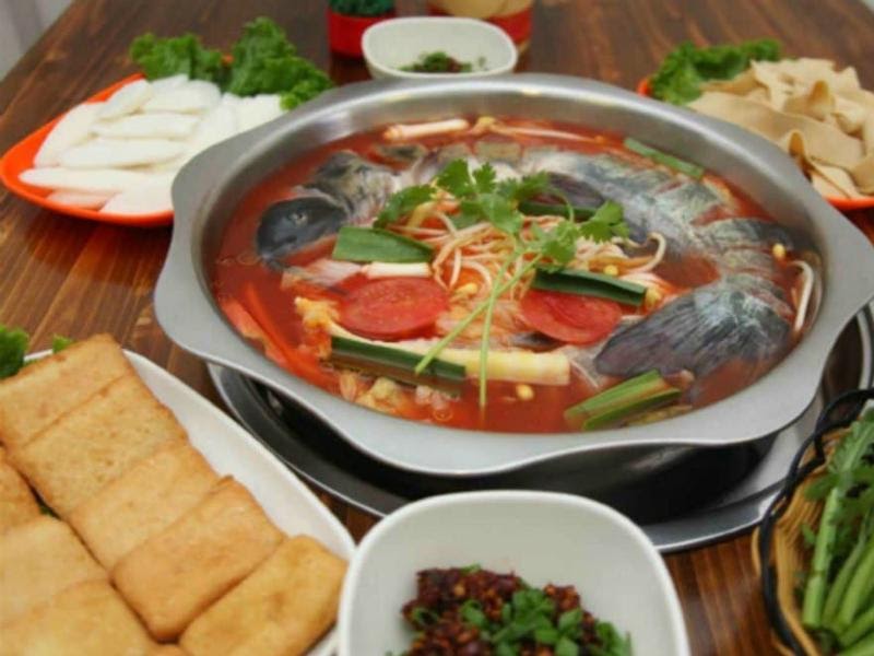 Spicy and Sour Fish Hot Pot