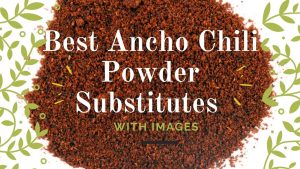 ancho chili powder substitute
