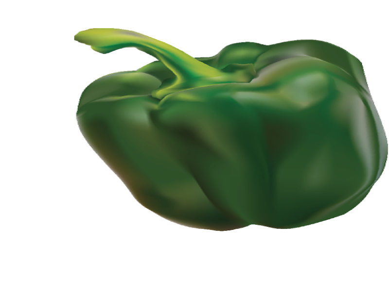 Green peppers