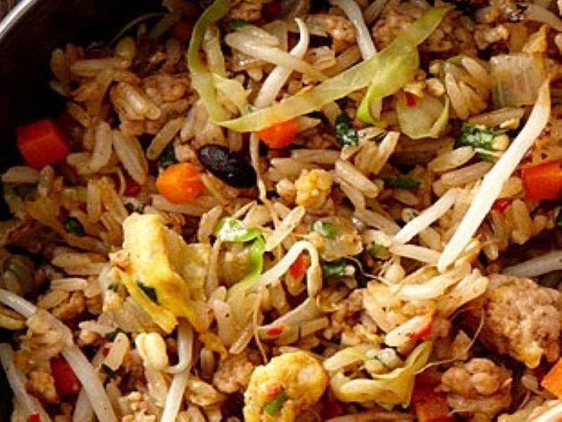 Asian-Style Fried Rice Beans