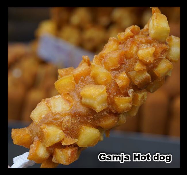 Korean Corn Dog (Gamja Hotdog) -, Recipe