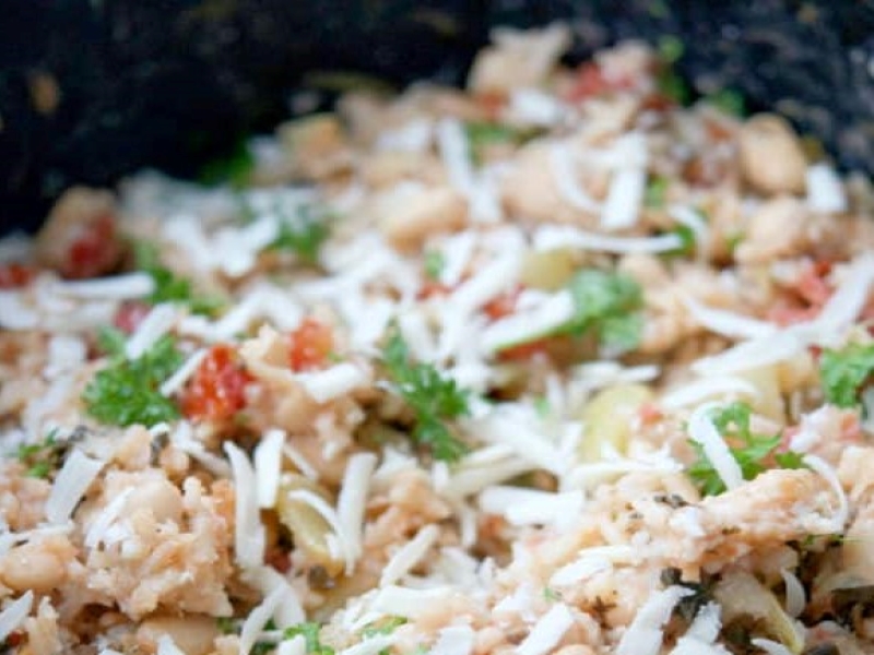Italian-Style Vegetarian Rice And Beans