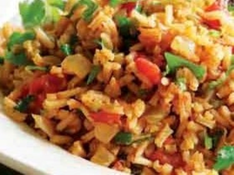 Mexican Tomato Rice And Bean Dishes