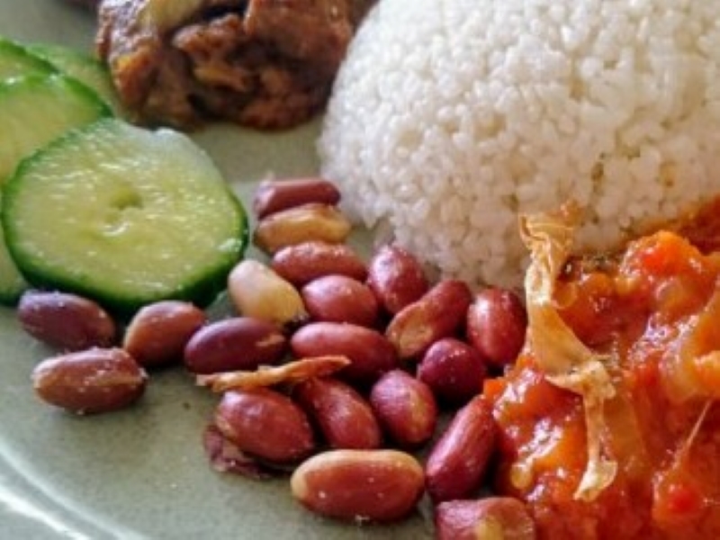 Vegetarian Nasi Lemak