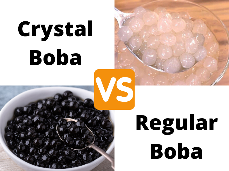 Crystal Boba Vs Regular Boba