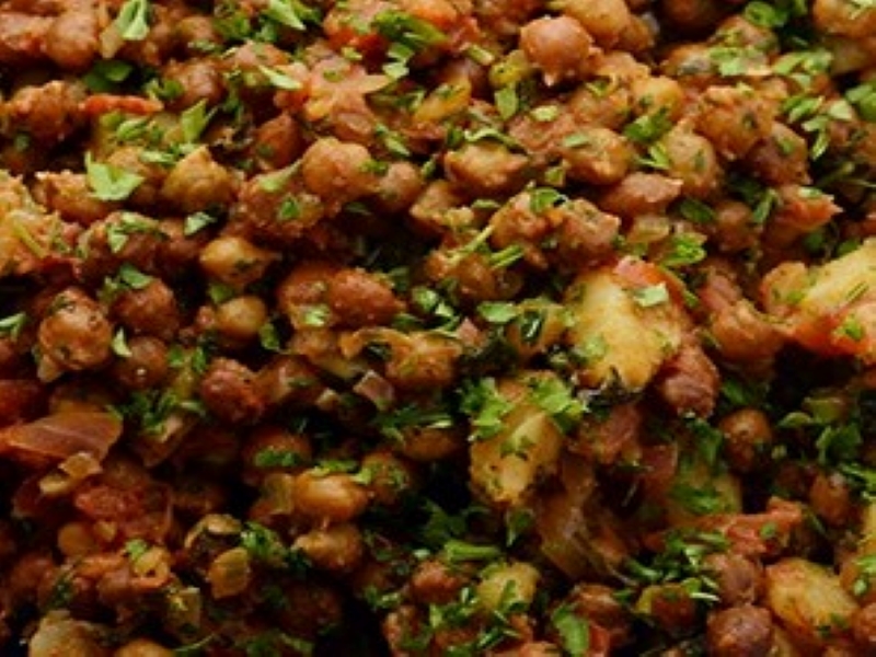 Chana Chaat or Chole Chaat