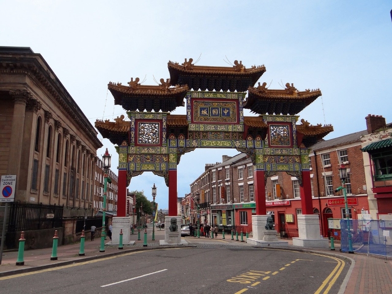 Chinatown In Liverpool