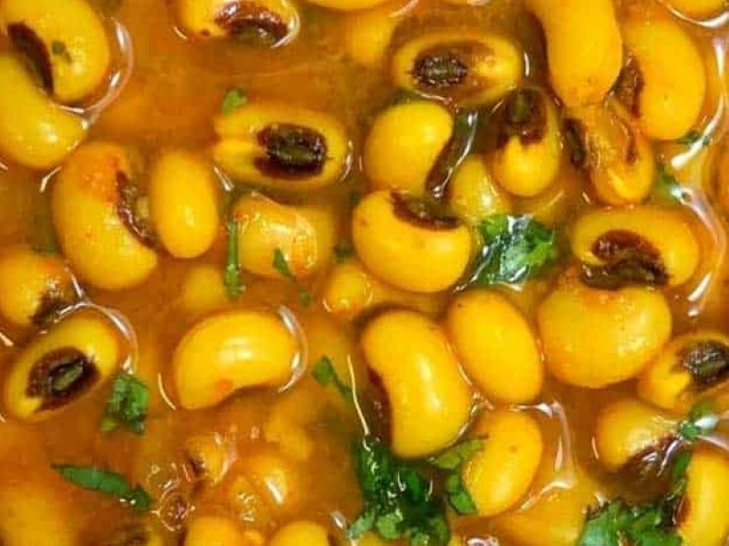 Lobia ka Salan or Black Eyed Peas Curry