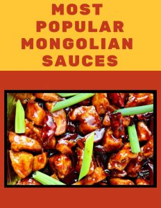 Mongolian sauces