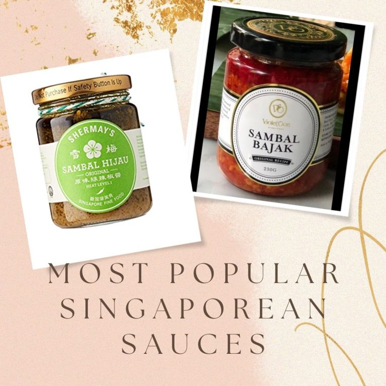 13 Most Popular Singaporean Sauces