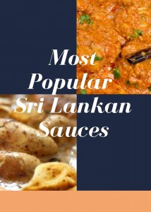 Sri Lankan sauces