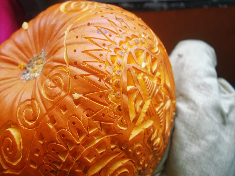 Vegetable Carving Present Day