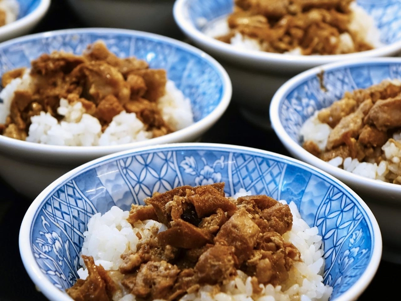 Lu Rou Fan or Braised Pork Rice