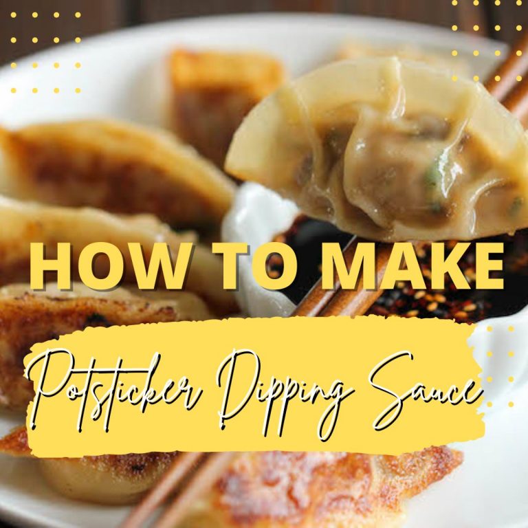 How To Make Potsticker Dipping Sauce