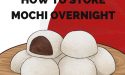 How To Store Mochi Overnight