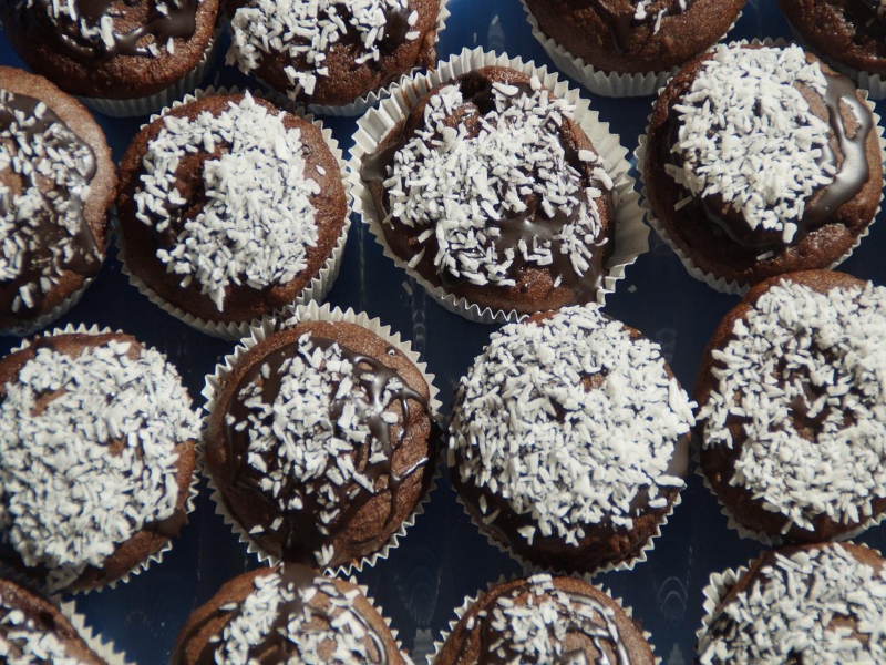 Coconut Chocolate Muffin