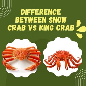 snow crab vs king crab