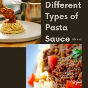 types of pasta sauce
