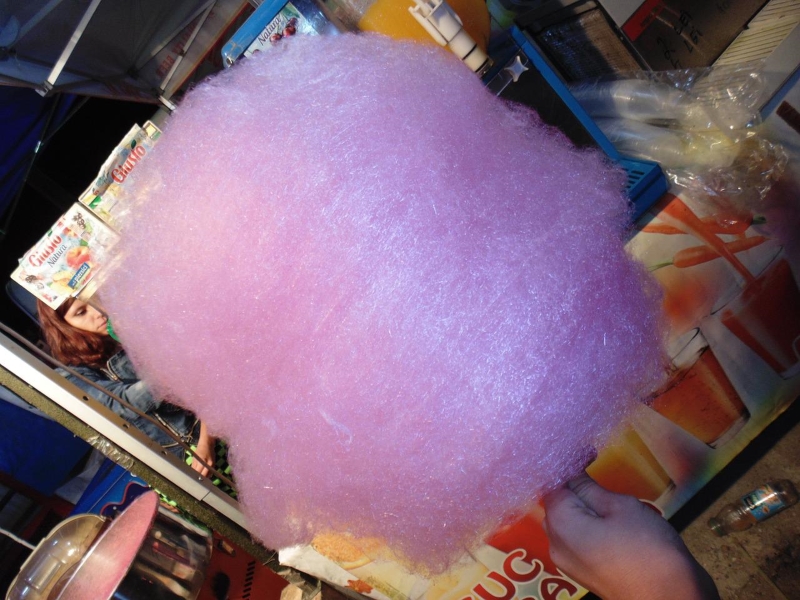 Hand Pulled Cotton Candy
