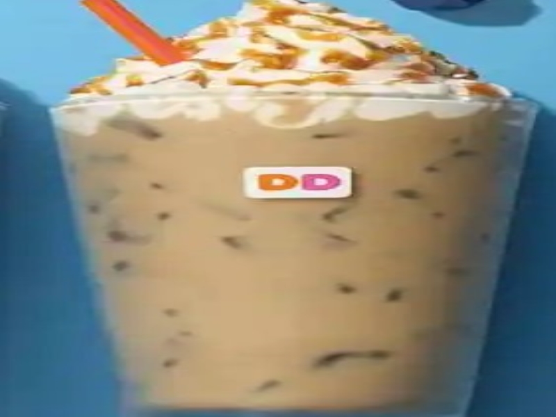 Dunkin Coco Blueberry Iced Coffee